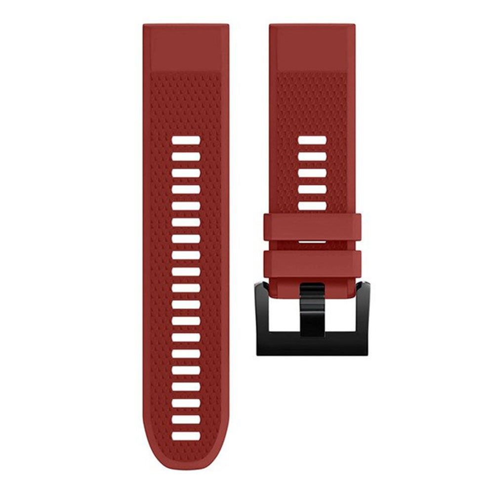 Mega Reliable Garmin Smartwatch Silicone Universel Strap - Red#serie_6