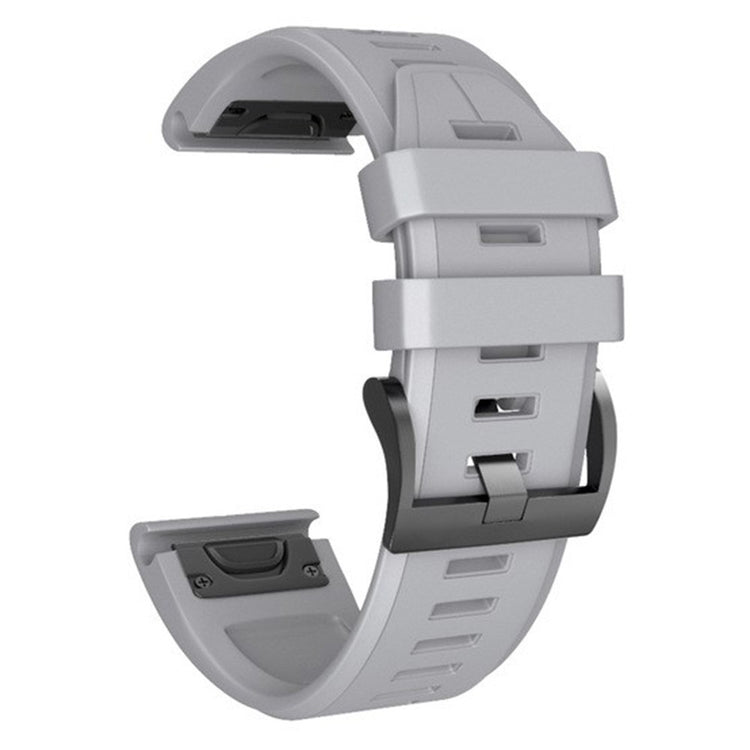 Very Stylish Garmin Smartwatch Silicone Universel Strap - Silver#serie_9