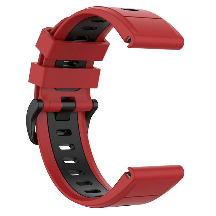 Lovely Garmin Smartwatch Silicone Universel Strap - Red#serie_6