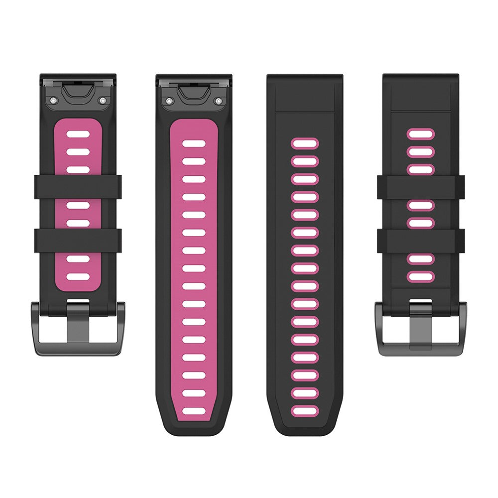 Comfortable Garmin Smartwatch Silicone Universel Strap - Pink#serie_5