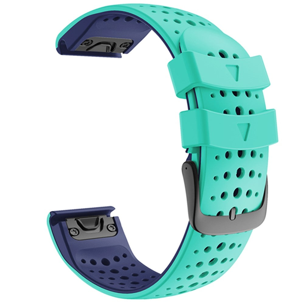 Super Stylish Garmin Smartwatch Silicone Universel Strap - Green#serie_8