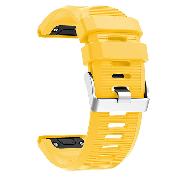 Cool Garmin Smartwatch Silicone Universel Strap - Yellow#serie_6