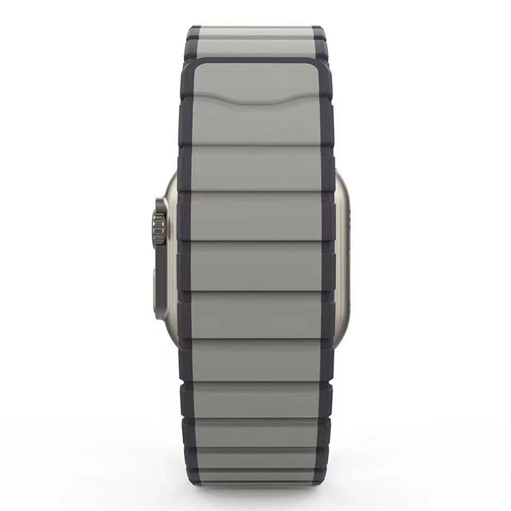 Incredibly Tough Apple Smartwatch Silicone Universel Strap - Silver#serie_4