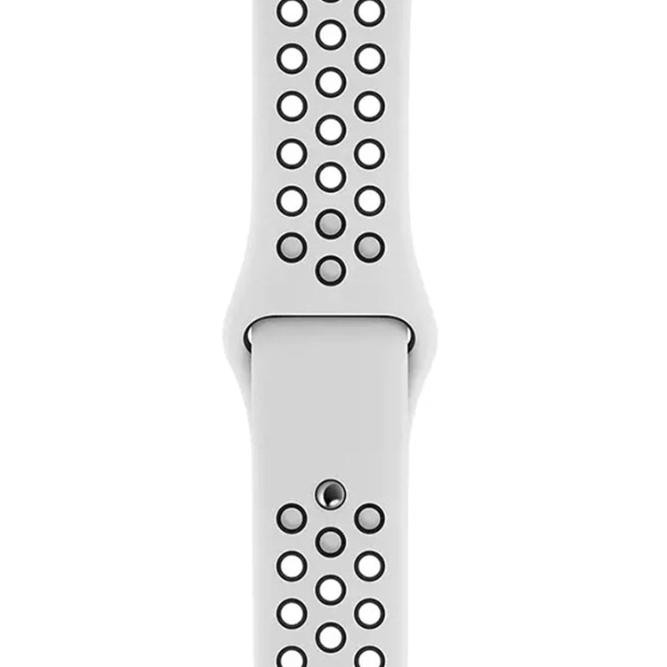 Mega Reliable Apple Smartwatch Silicone Universel Strap - White#serie_1