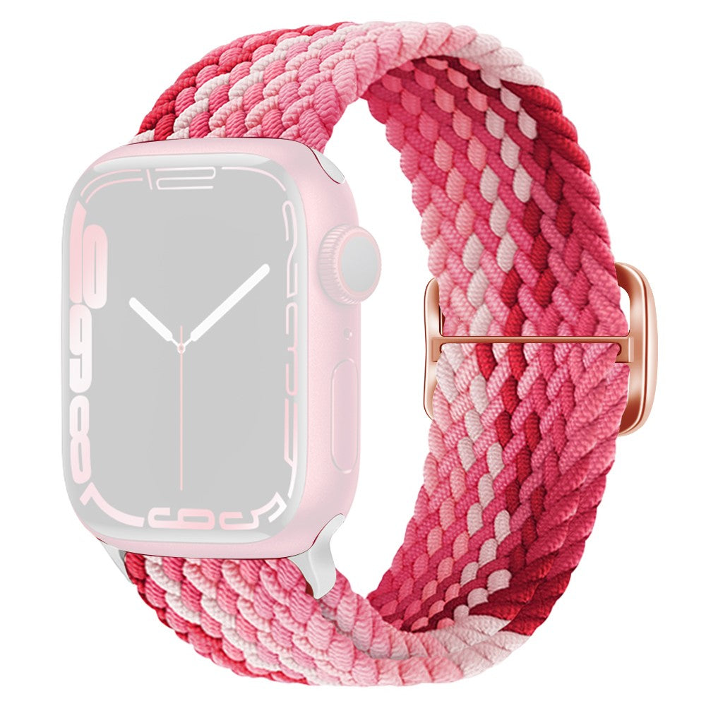 Remarkably Durable Apple Smartwatch Nylon Universel Strap - Red#serie_11