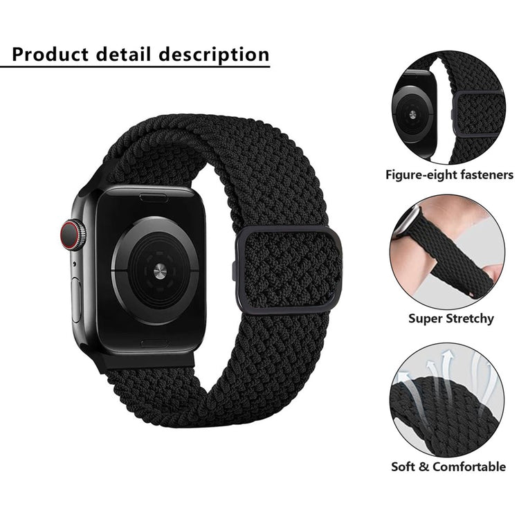 Mega Delightful Apple Smartwatch Nylon Universel Strap - Multicolor#serie_16