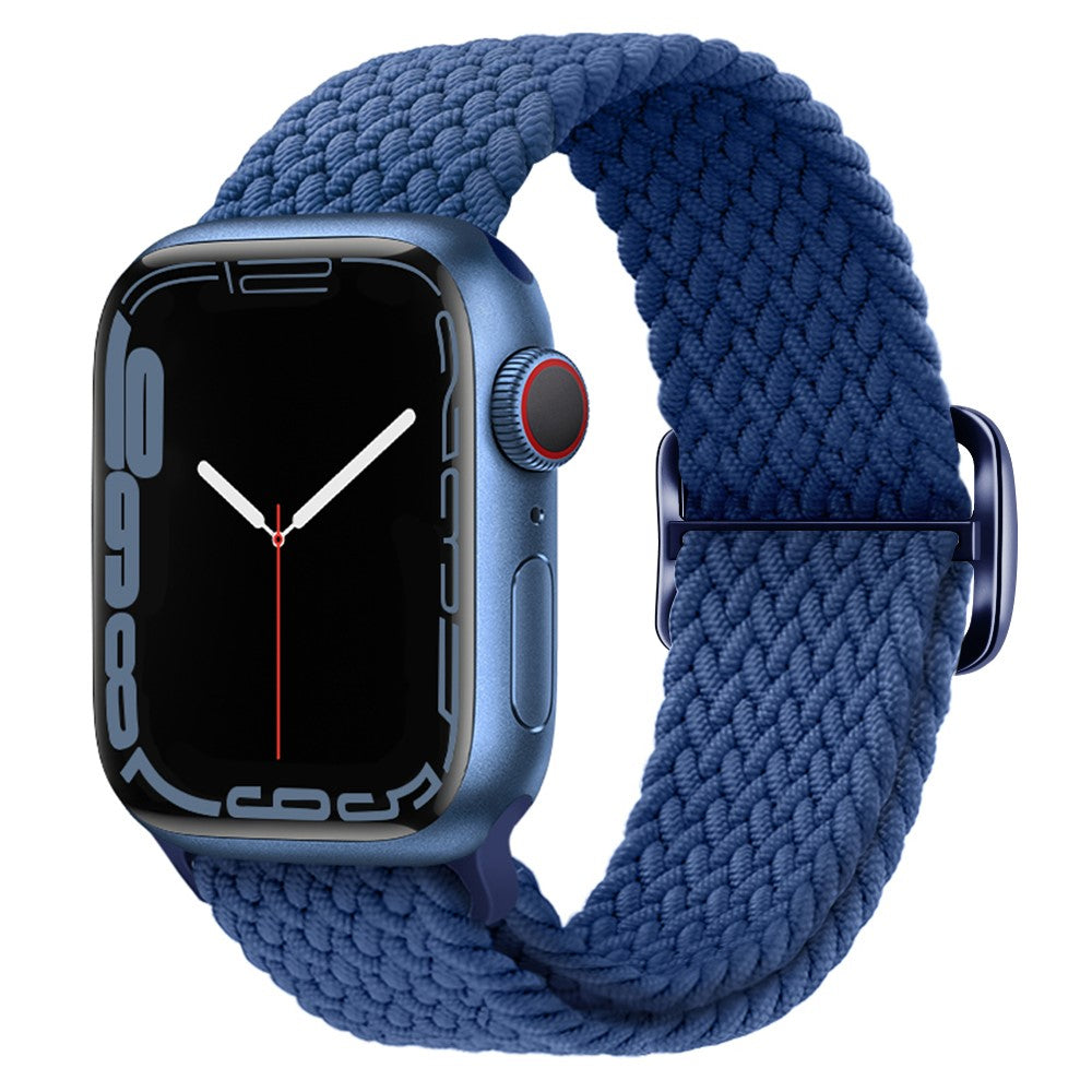 Mega Delightful Apple Smartwatch Nylon Universel Strap - Blue#serie_18