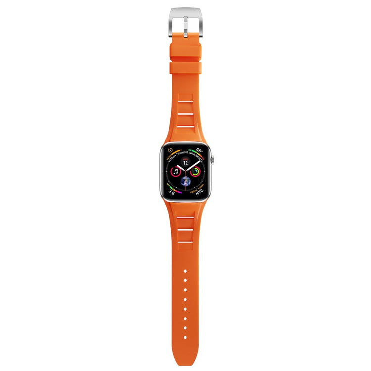 Very Cool Apple Smartwatch Silicone Universel Strap - Orange#serie_1