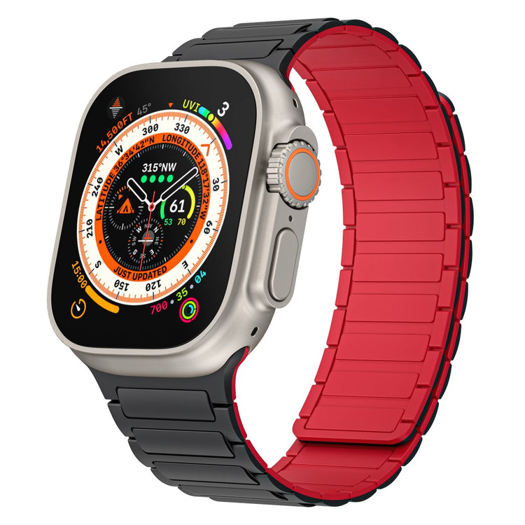 Super Agreeable Apple Smartwatch Silicone Universel Strap - Red#serie_5