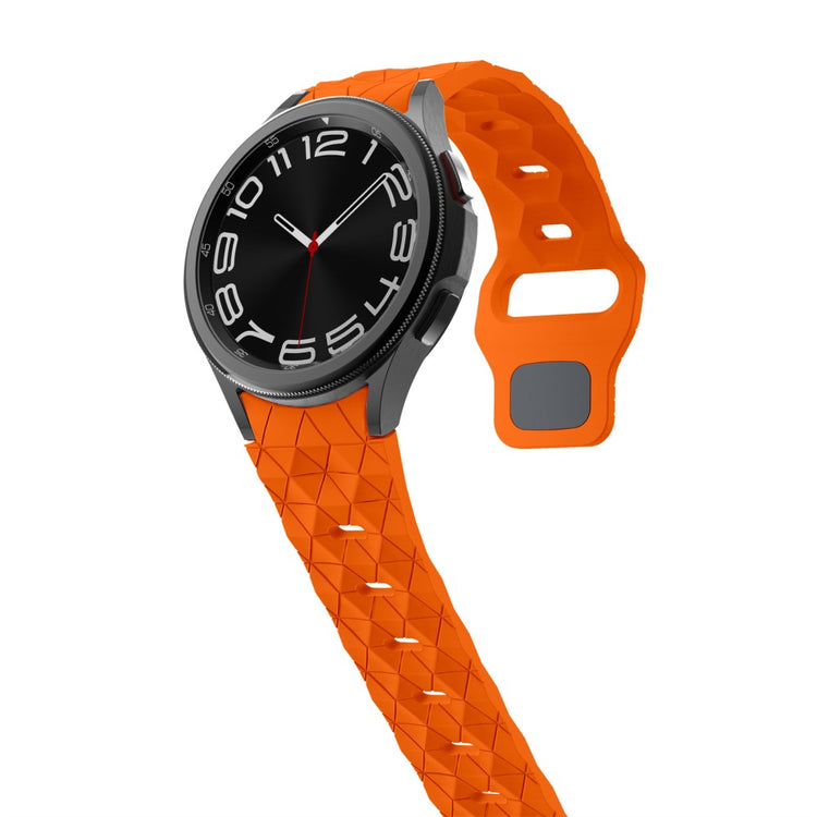 Very Beautiful Samsung Smartwatch Silicone Universel Strap - Orange#serie_4