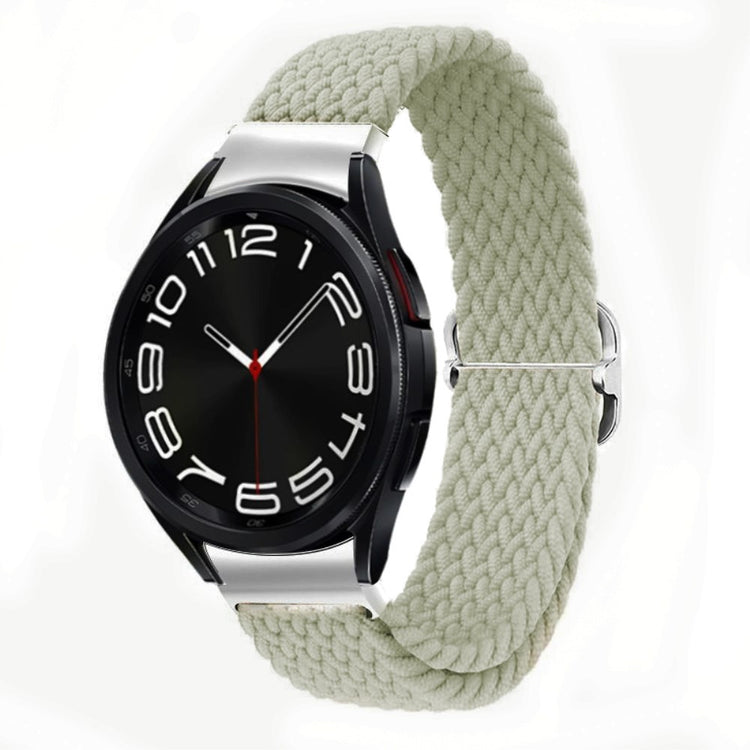 Very Beautiful Samsung Smartwatch Nylon Universel Strap - White#serie_15