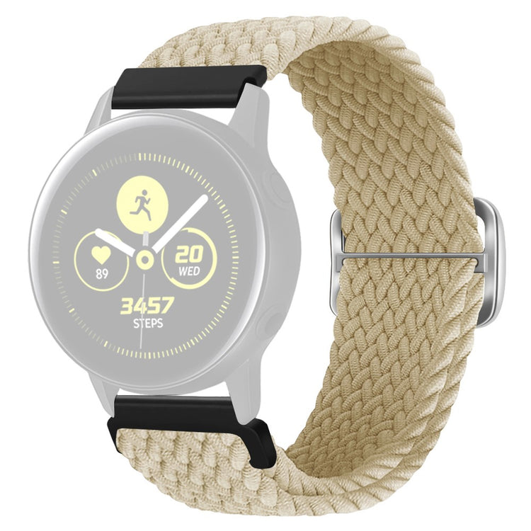 Absolutely Stylish Samsung Smartwatch Nylon Universel Strap - White#serie_14