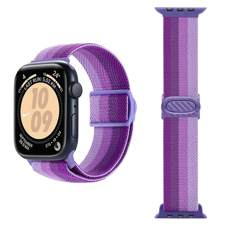 Super Stylish Apple Smartwatch Nylon Universel Strap - Purple#serie_15