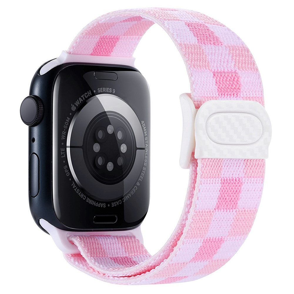 Remarkably Pleasant Apple Smartwatch Nylon Universel Strap - Pink#serie_3