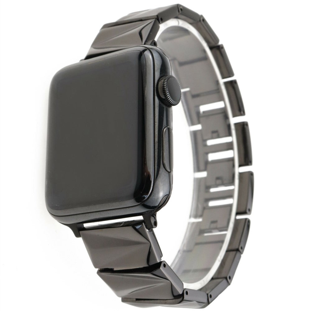 Super Tough Apple Smartwatch Metal Universel Strap - Black#serie_2