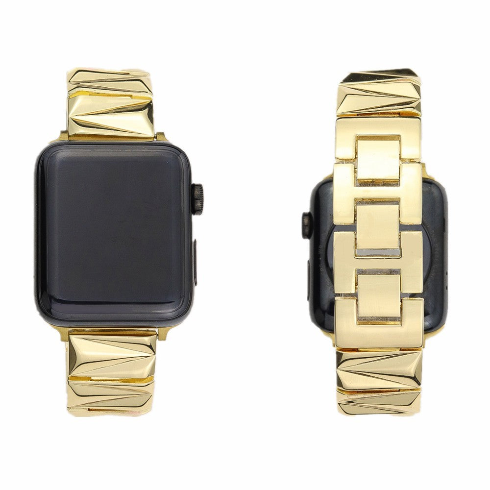 Super Tough Apple Smartwatch Metal Universel Strap - Gold#serie_3