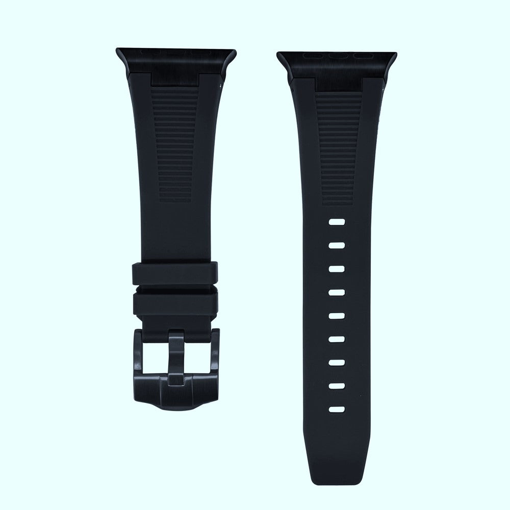 Super Cool Apple Smartwatch Silicone Universel Strap - Black#serie_2