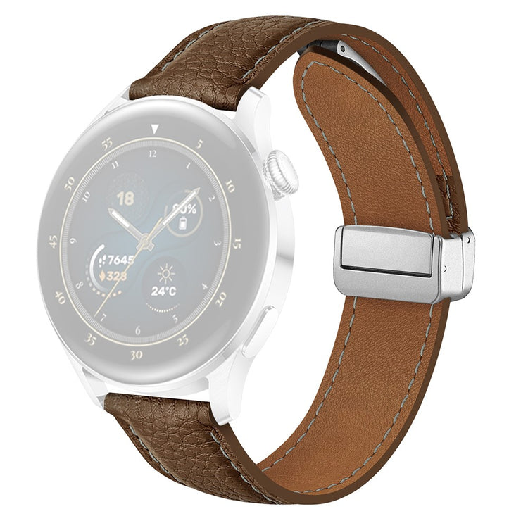 Mega Neat Smartwatch Pu Leather Universel Strap - Brown#serie_2