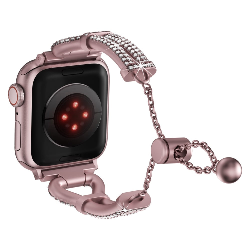 Timeless Apple Smartwatch Rhinestone Universel Strap - Pink#serie_2