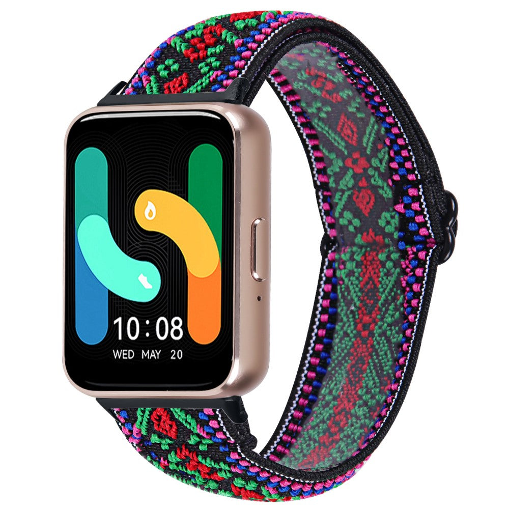 Really Cool Samsung Galaxy Fit 3 Nylon Strap - Multicolor#serie_11