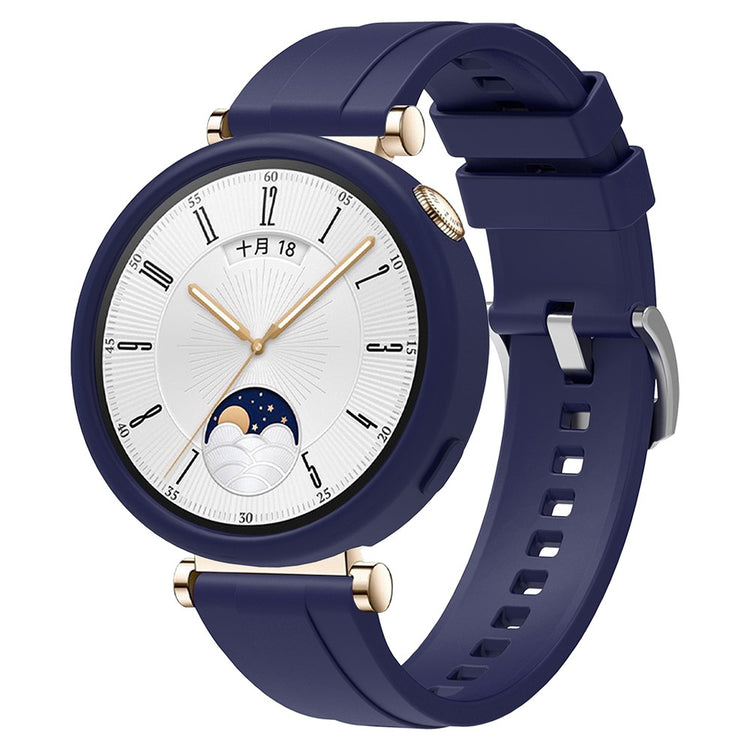 Absolutely Agreeable Huawei Watch GT 4 41mm Silicone Strap - Blue#serie_10