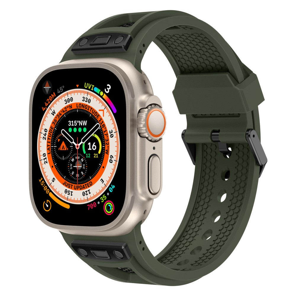 Mega Nice Apple Smartwatch Silicone Universel Strap - Green#serie_5