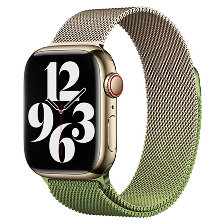 Very Fashionable Apple Smartwatch Metal Universel Strap - Green#serie_9