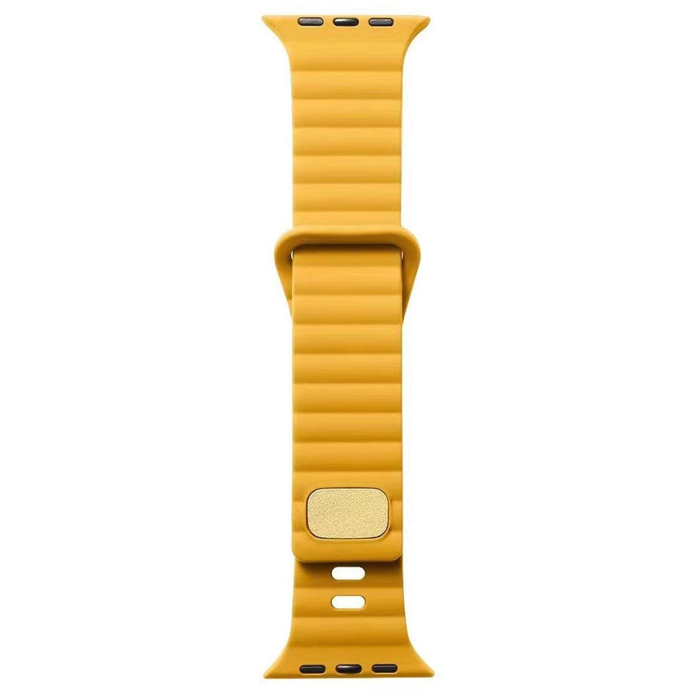 Remarkably Sweet Apple Smartwatch Silicone Universel Strap - Yellow#serie_1