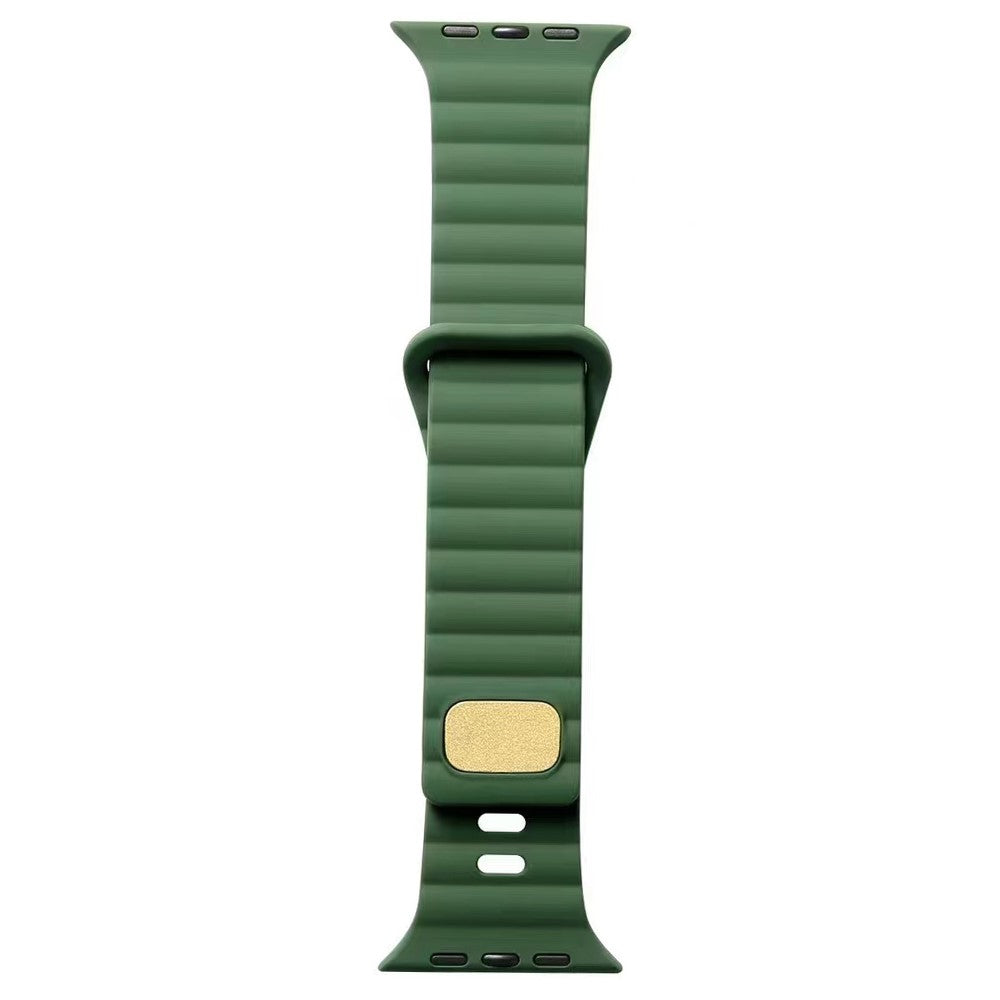 Remarkably Sweet Apple Smartwatch Silicone Universel Strap - Green#serie_8