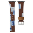 Super Tough Apple Smartwatch Pu Leather Universel Strap