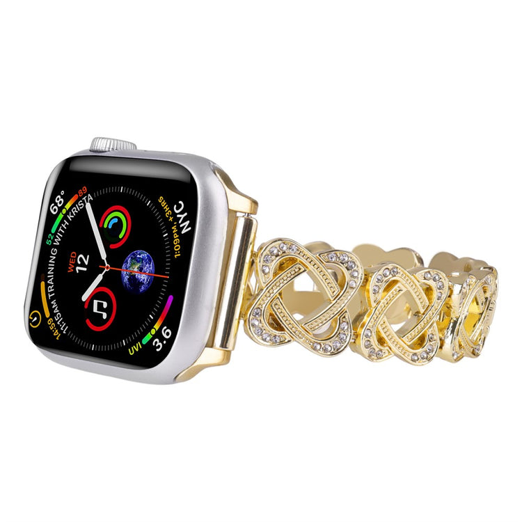 Remarkably Sweet Apple Smartwatch Metal Universel Strap - Gold#serie_3