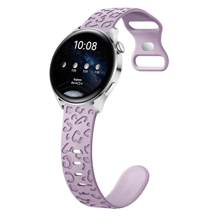 Incredibly Pleasant Smartwatch Silicone Universel Strap - Purple#serie_12