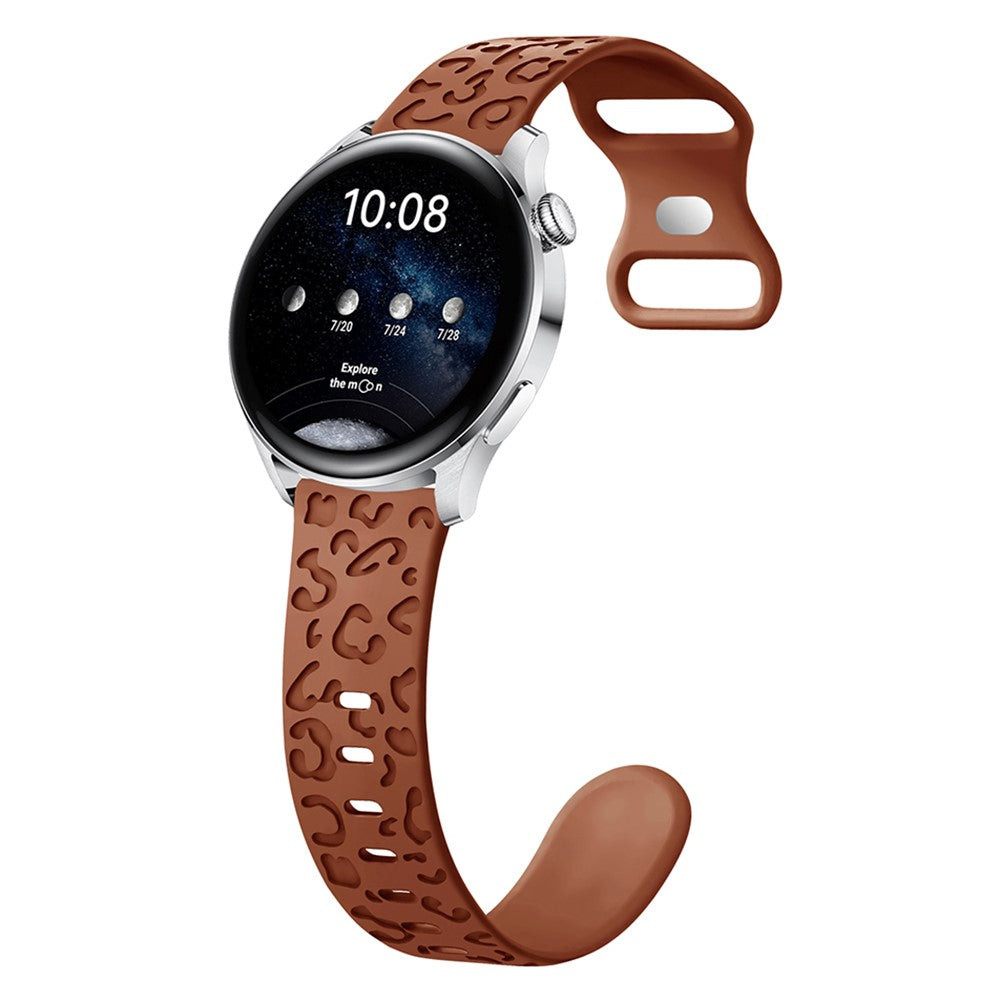 Remarkably Fantastic Smartwatch Silicone Universel Strap - Brown#serie_15