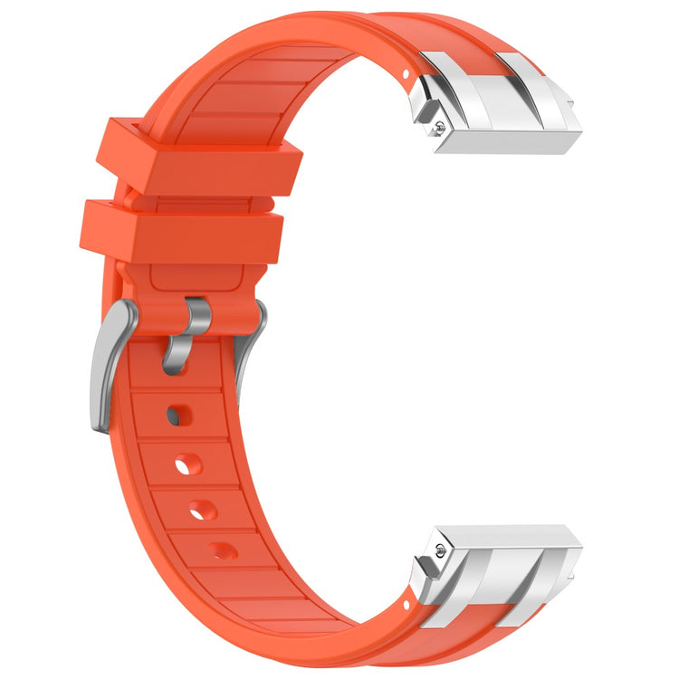 Elegant Smartwatch Silicone Universel Strap - Orange#serie_3