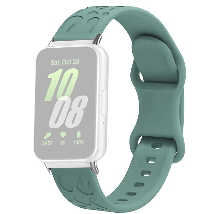 Remarkably Lovely Samsung Galaxy Fit Silicone Strap - Green#serie_10