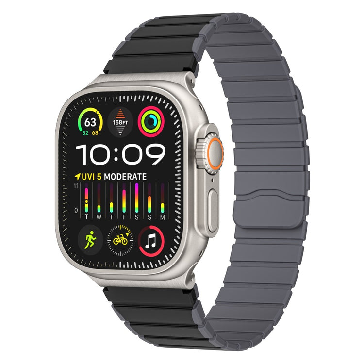 Eminent Apple Smartwatch Silicone Universel Strap - Black#serie_1