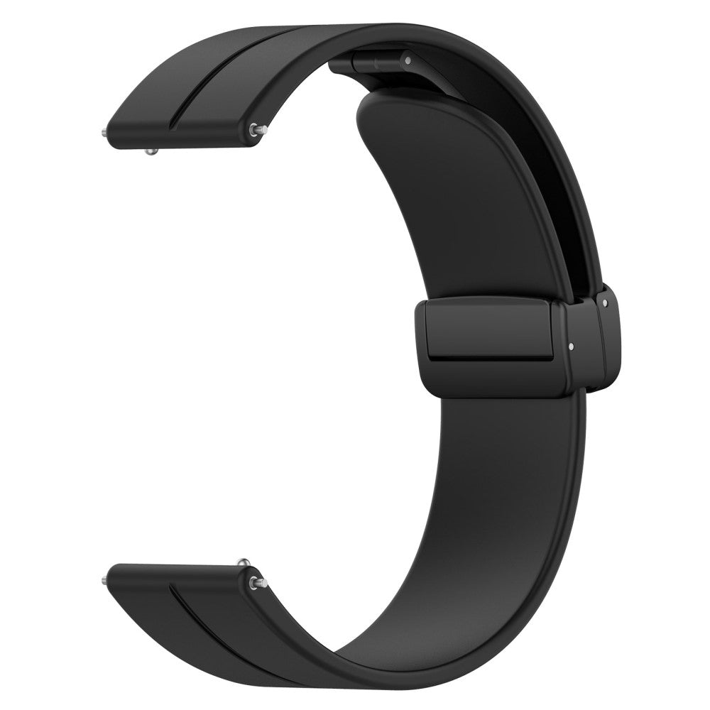 Absolutely Pleasant Smartwatch Silicone Universel Strap - Black#serie_1