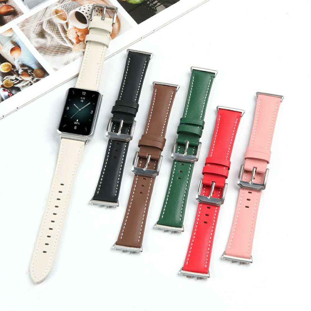 Remarkably Delightful Honor Band 9 Genuine Leather Strap - Pink#serie_2