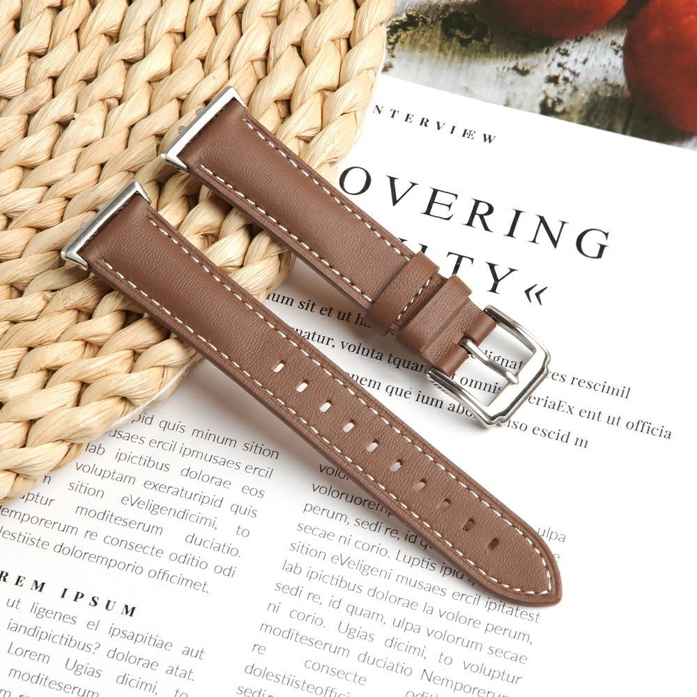 Remarkably Delightful Honor Band 9 Genuine Leather Strap - Brown#serie_6