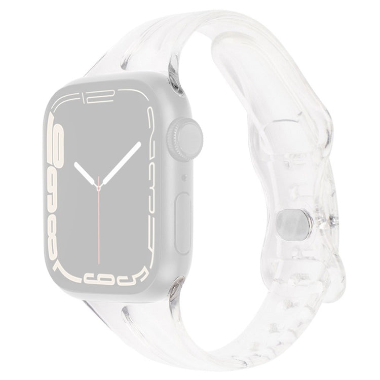 Remarkably Nice Apple Smartwatch Silicone Universel Strap - Transparent#serie_10