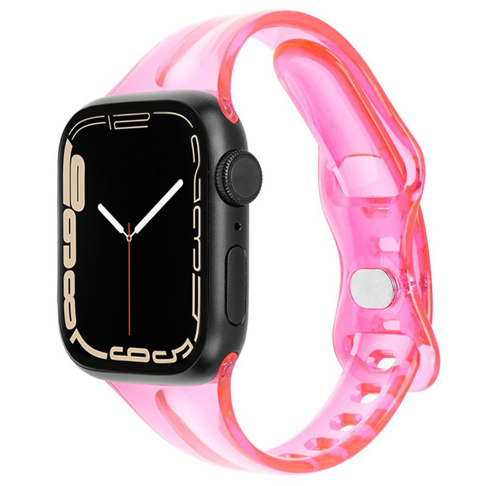 Remarkably Nice Apple Smartwatch Silicone Universel Strap - Pink#serie_19