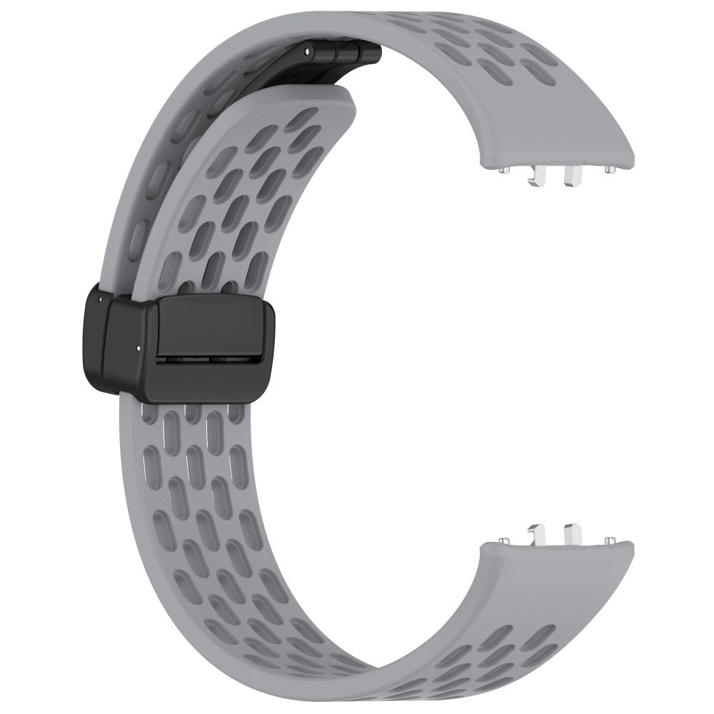 Increadibly Cute Samsung Galaxy Fit 3 Silicone Strap - Silver#serie_4