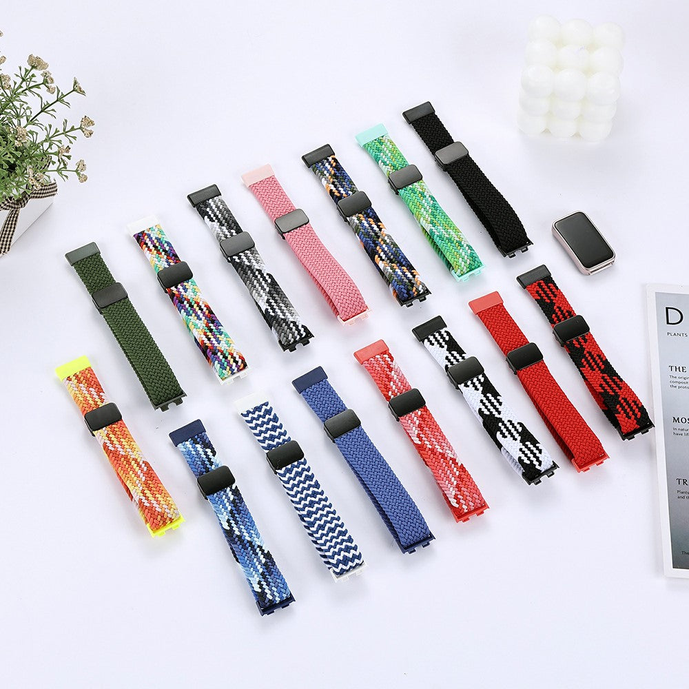 Mega Stylish Huawei Band 8 Nylon Strap - Multicolor#serie_1