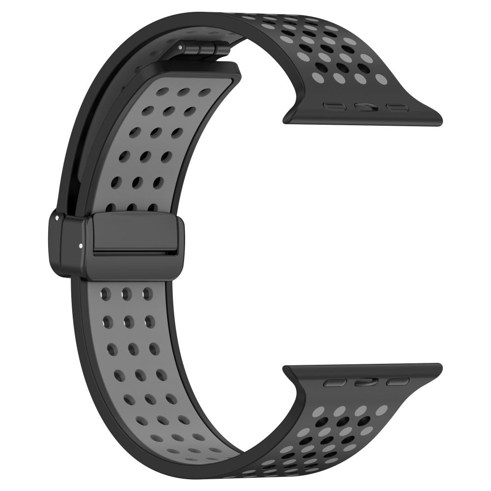 Mega Nice Apple Smartwatch Silicone Universel Strap - Black#serie_8