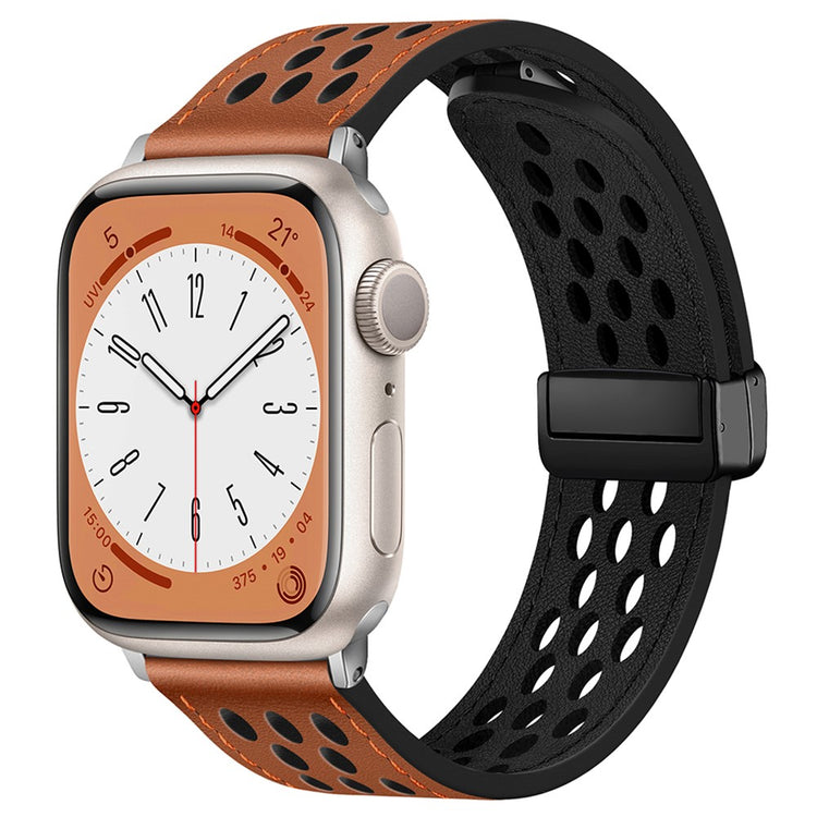 Mega Fantastic Apple Smartwatch Pu Leather Universel Strap - Brown#serie_2