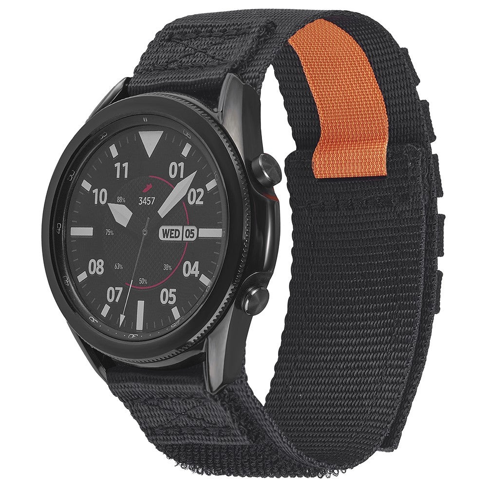 Cool Smartwatch Nylon Universel Strap - Black#serie_2