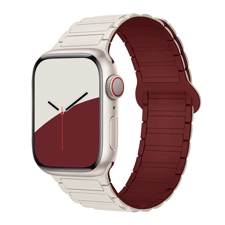 Incredibly Tough Apple Smartwatch Silicone Universel Strap - Red#serie_15