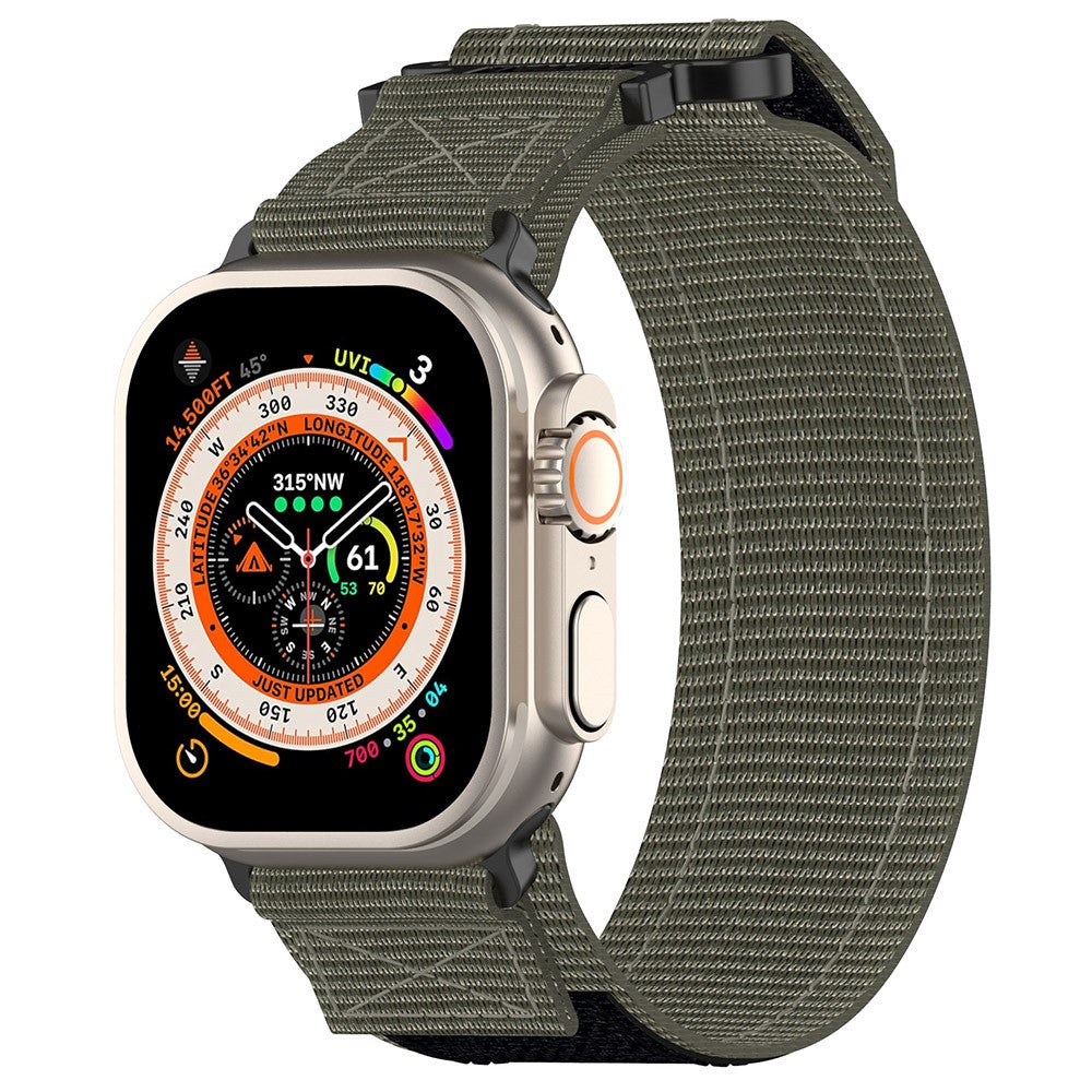 Incredibly Durable Apple Smartwatch Nylon Universel Strap - Silver#serie_3