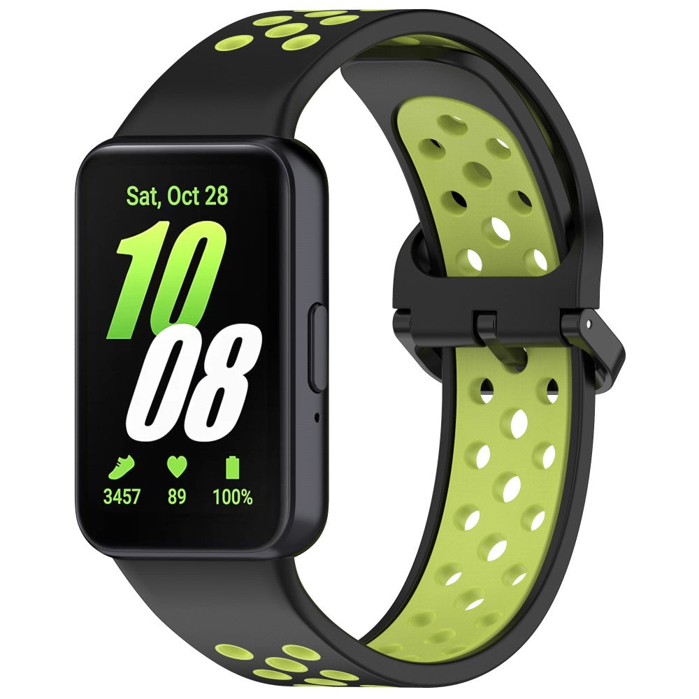 Super Stylish Samsung Galaxy Fit 3 Silicone Strap - Green#serie_7