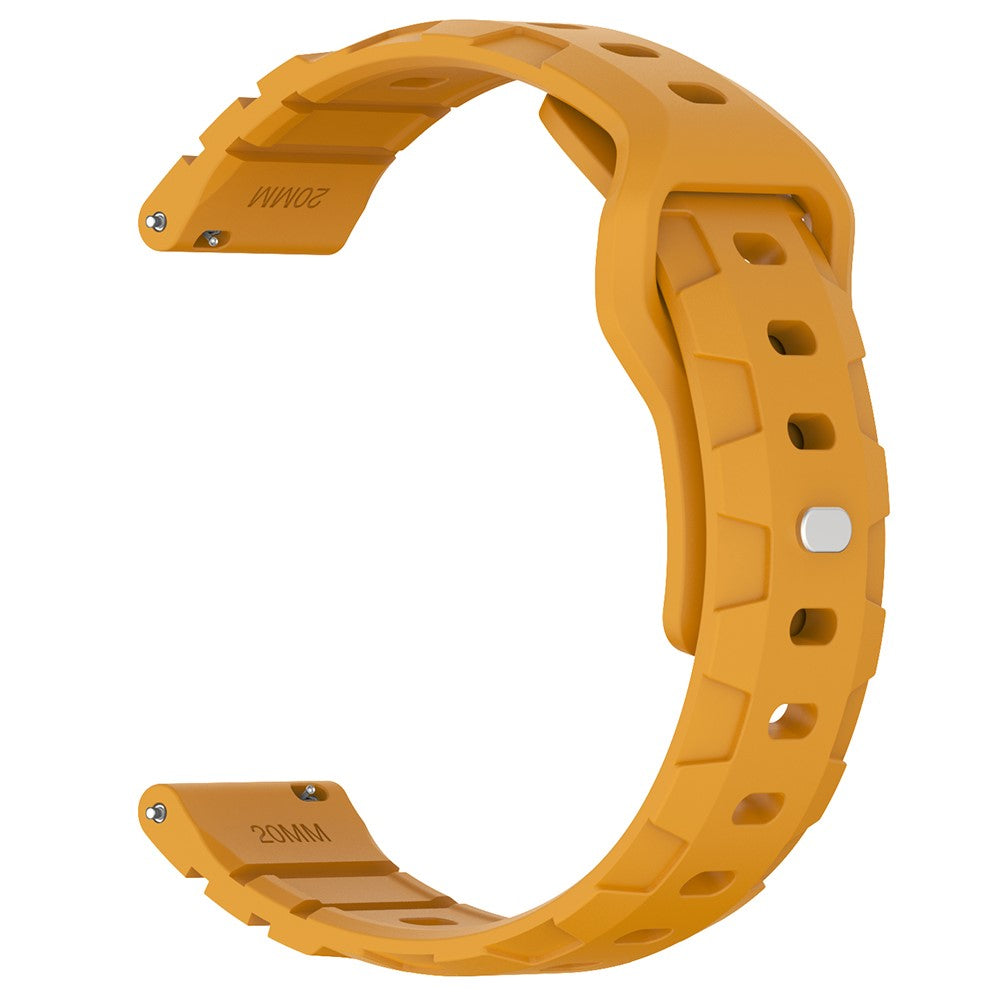 Mega Neat Smartwatch Silicone Universel Strap - Yellow#serie_5